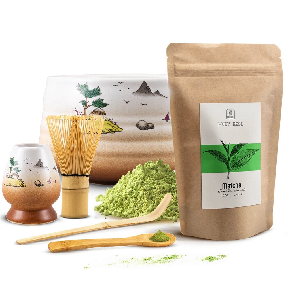 Sada Sangaku na přípravu čaje Matcha 100g