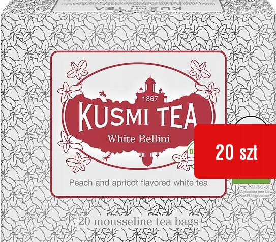 White Bellini bílý čaj sáček Kusmi 20 ks