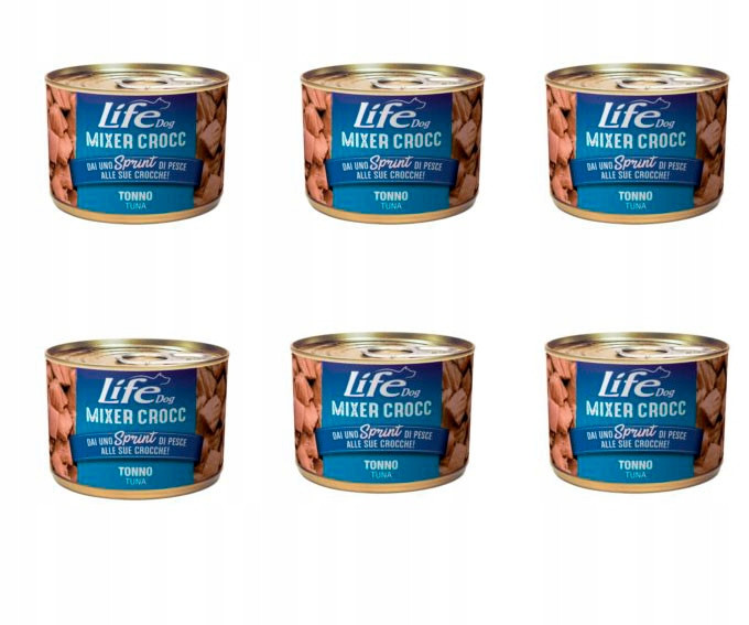 Life dog Mixer Crocc Kousky tuňáka v omáčce 150g