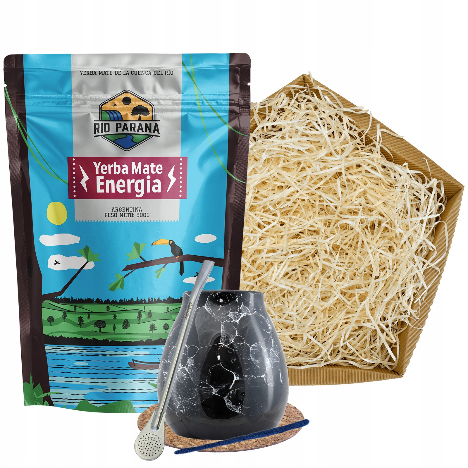 dárek pro maminku tatínka Narozeninová sada Yerba Mate