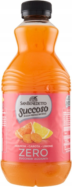 Sada 6 Kusů San Benedetto A.c.e. 0,9L – pomeranč, mrkev, citron