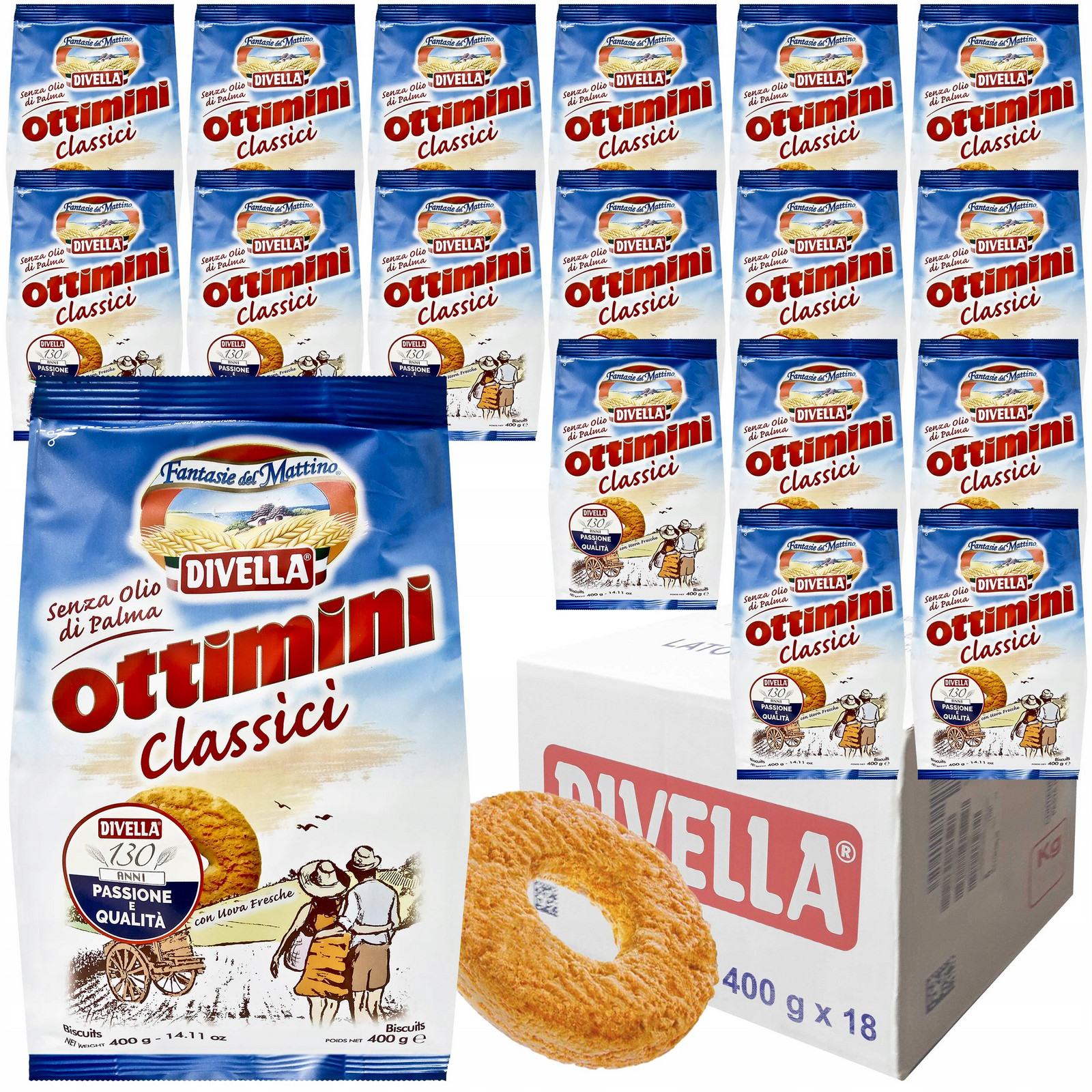 Sušenky Ottimini Classic 400G Karton