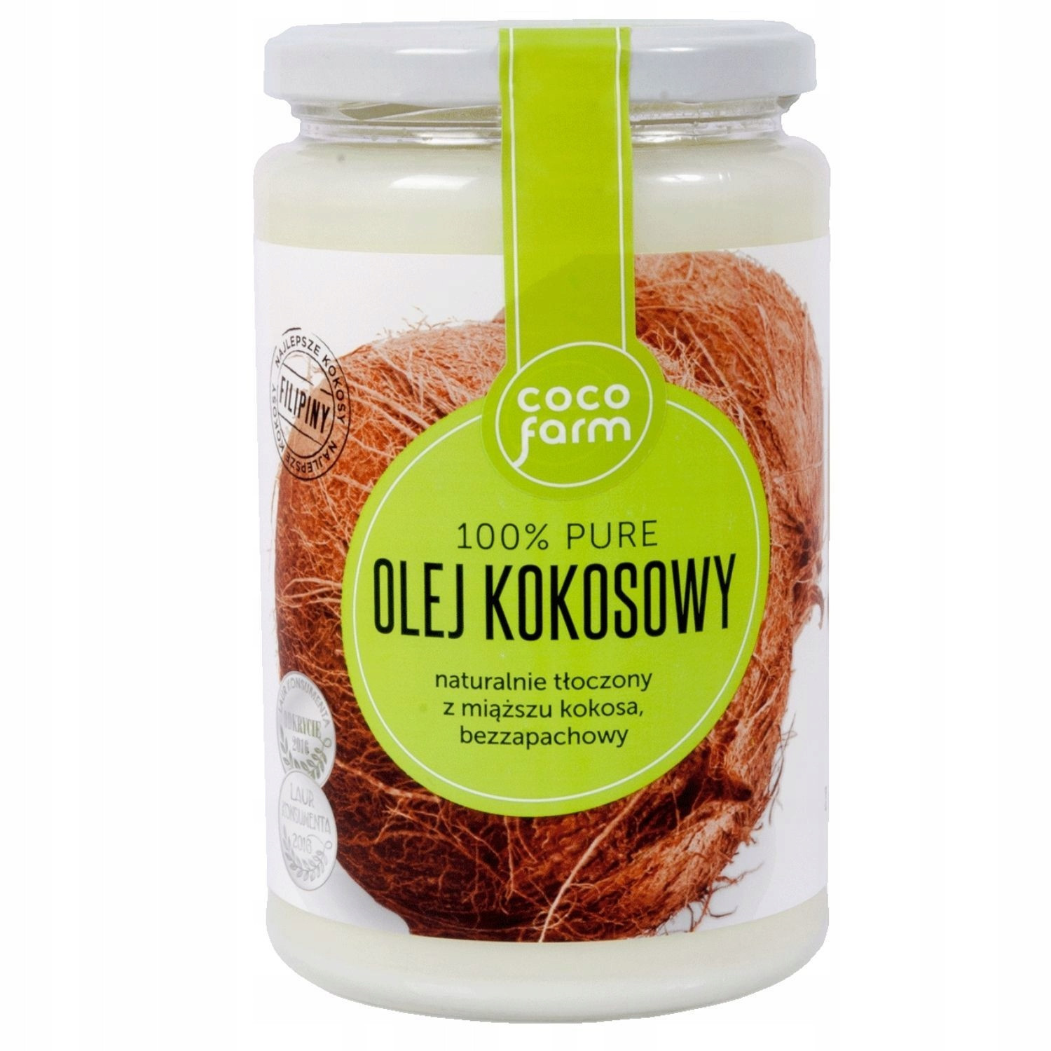 Rafinovaný kokosový olej Coco Farm 690 ml