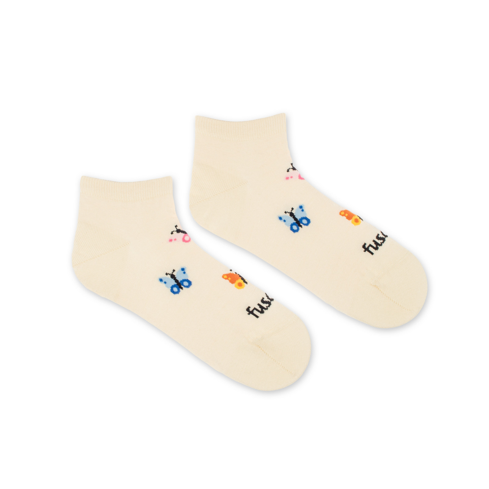 Kotníkové ponožky Motýli
