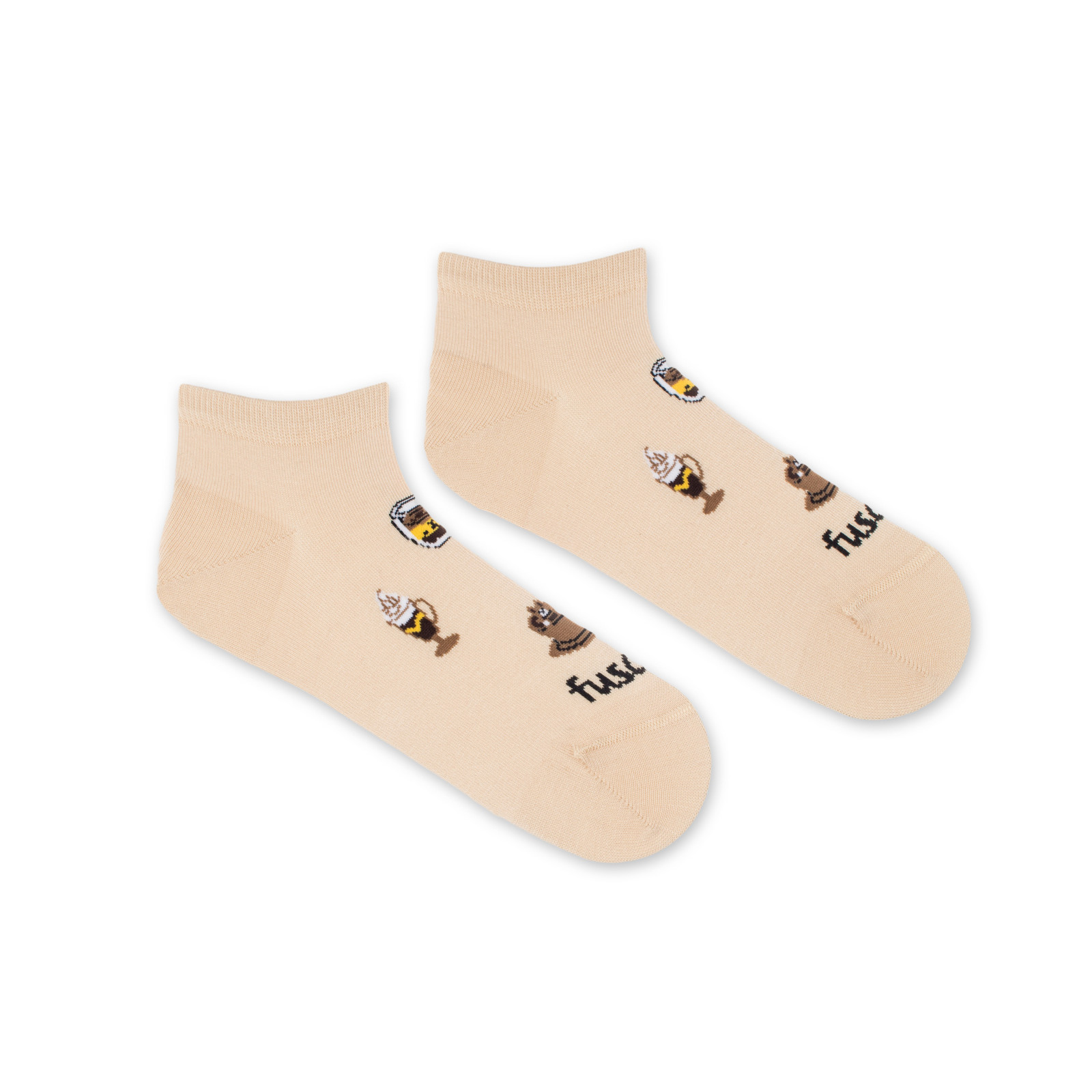 Kotníkové ponožky Kávičkář