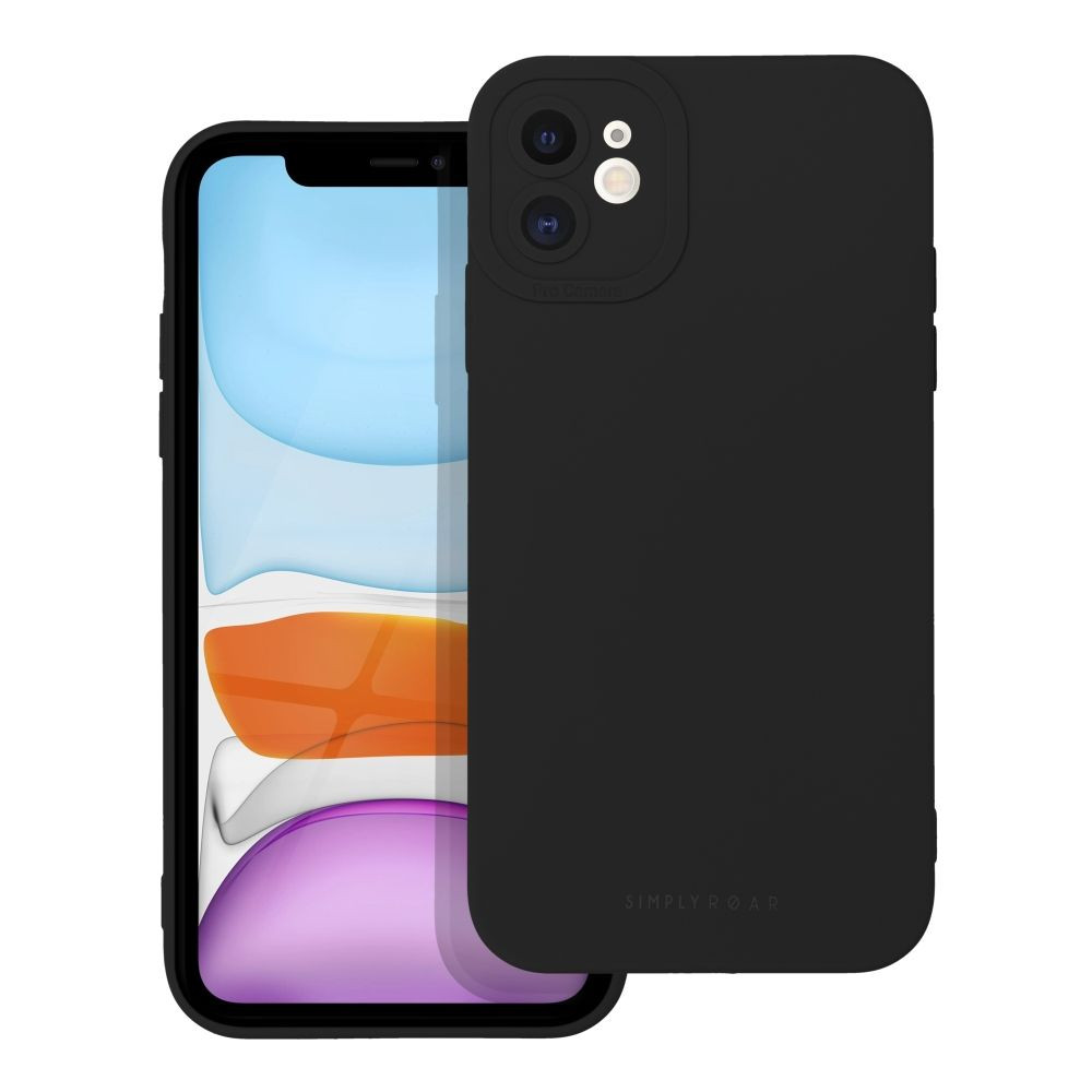 Zadní ochranný kryt ROAR case LUNA pro Apple iPhone 11, černá