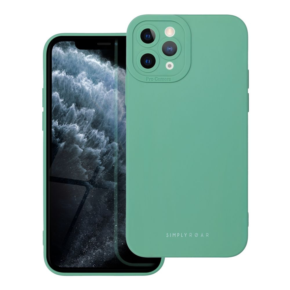 Zadní ochranný kryt ROAR case LUNA pro Apple iPhone 11 Pro, zelená