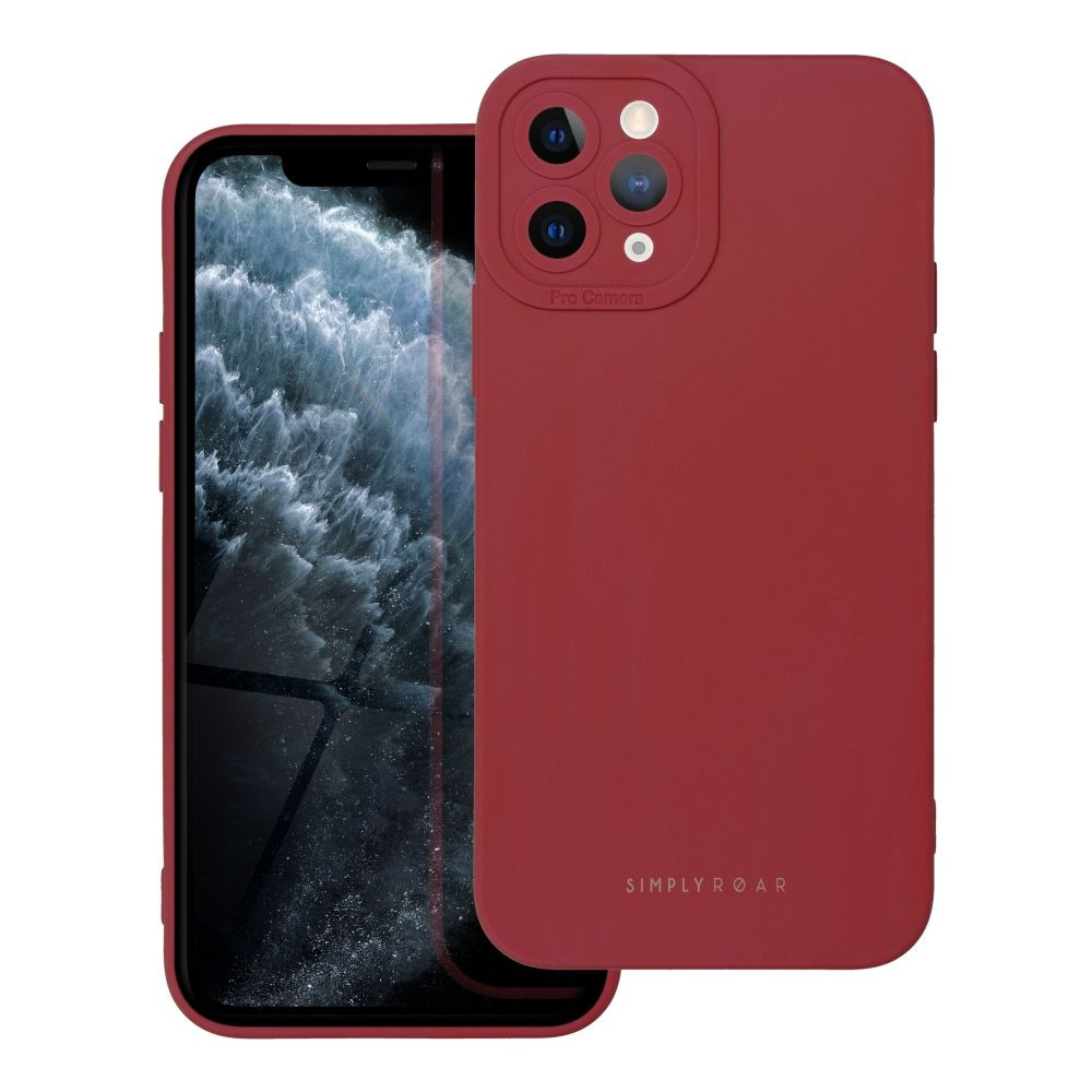 Zadní ochranný kryt ROAR case LUNA pro Apple iPhone 11 Pro, červená