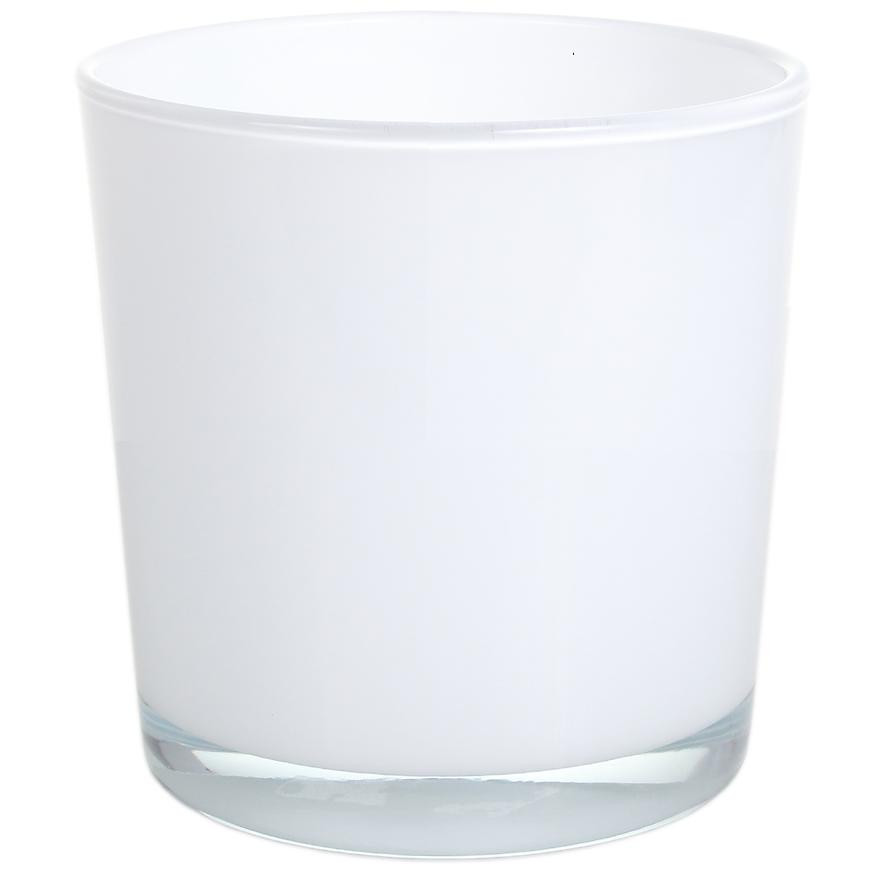 Obal skleněný CYNTIA bílá 13 cm
