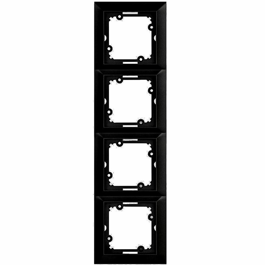 Rámeček 4násobný Medium černý