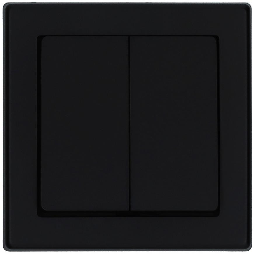 Sériový vypínač černý Imperia