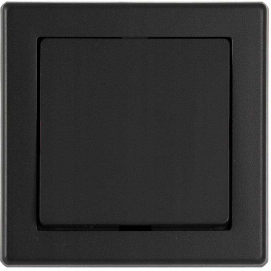 Zvonkový vypínač černý Imperia