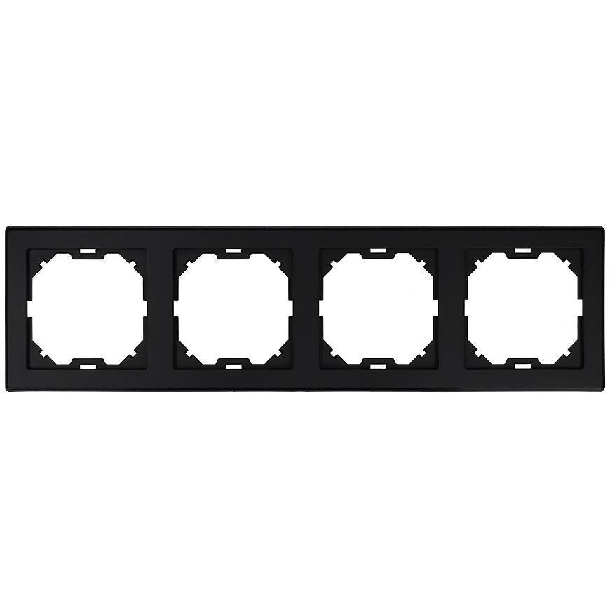 Rámček 4-násobný černy Imperia