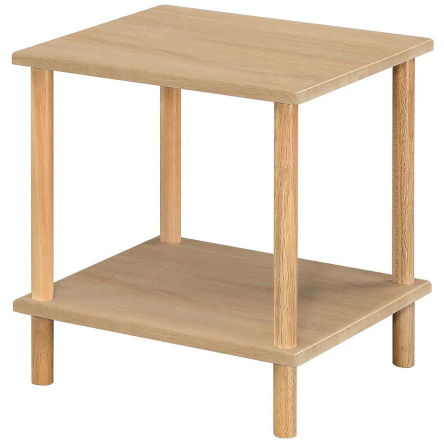 Odkládací stolek GC7404 40x40x45 dub sonoma/přírodní