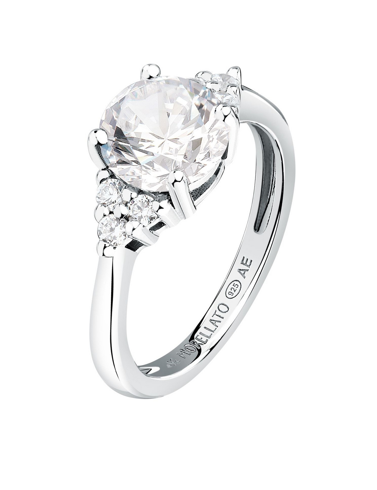 Morellato Blyštivý stříbrný prsten pro ženy Tesori SAIW29901 56 mm