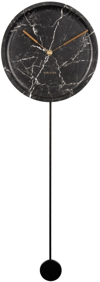 Karlsson Kyvadlové nástěnné hodiny KA5860BK