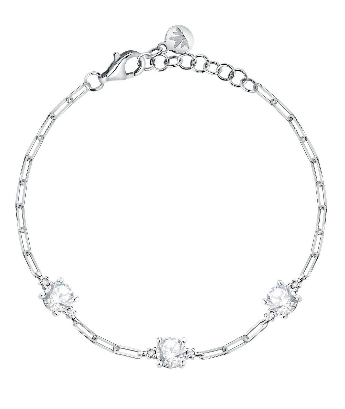 Morellato Stříbrný dámský náramek s kubickými zirkony Tesori SAIW297