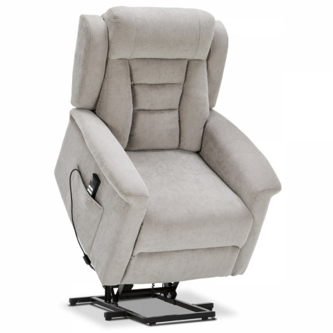 Relaxační křeslo s elektrickým ovládáním, pomoc při vstávání, potah lanýžová látka, 2 motory TV-7072 LAN2 TV-7072 LAN2 Autronic