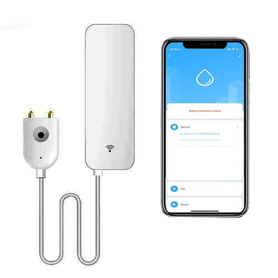 Detektor úniku vody WL10, Wi-Fi, TUYA  App. Detektor úniku vody TUYA, Kód: 27683