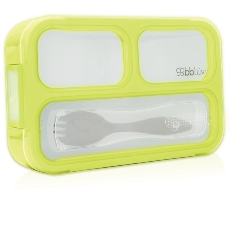 BBLÜV Bentö svačinový box Lime 1 ks
