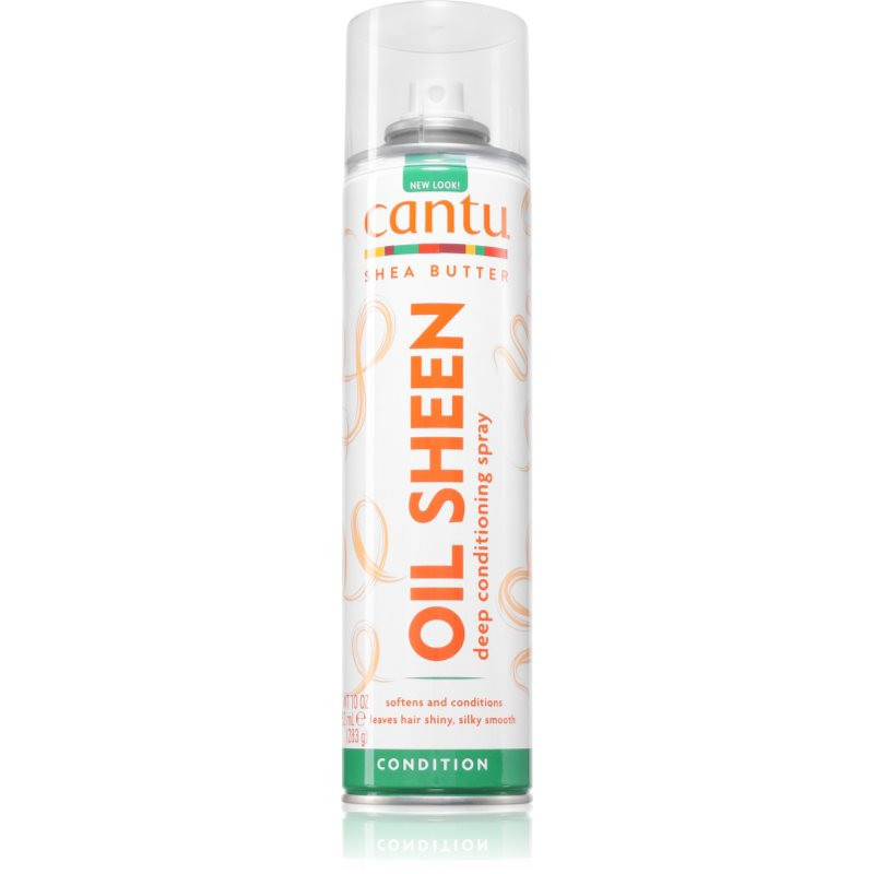 CANTU Shea Butter Oil Sheen kondicionér ve spreji 238 g