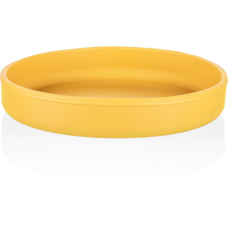 Zopa Silicone Plate talíř 6 m+ Mustard Yellow 1 ks