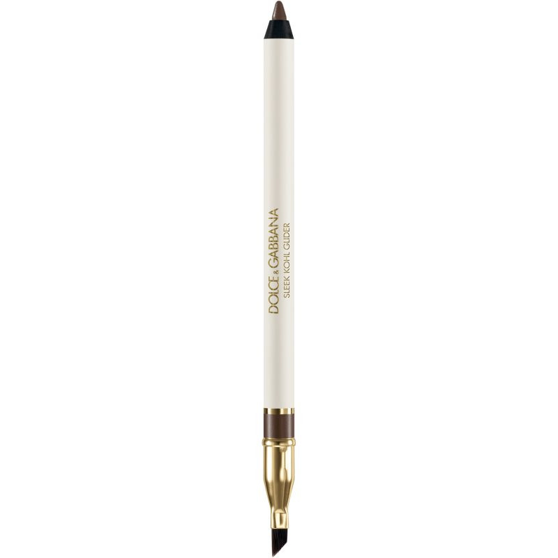 Dolce&Gabbana Sleek Kohl Glider tužka na oči se štětečkem odstín 02 Espresso Brown - Deep Warm Brown 1.2 g