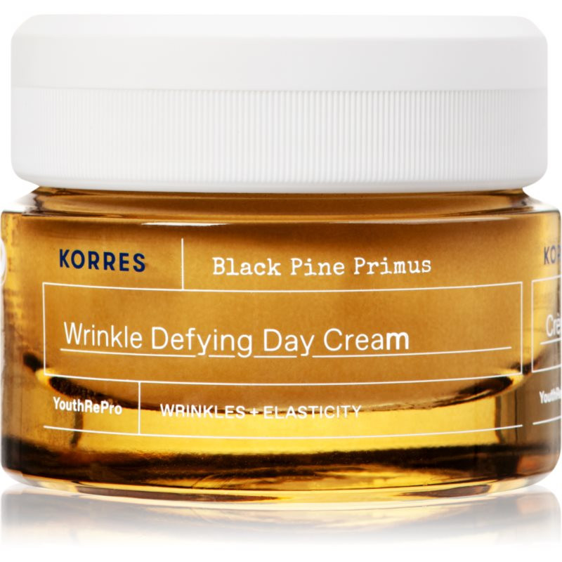 Korres Black Pine Primus hydratační denní krém proti příznakům stárnutí 40 ml