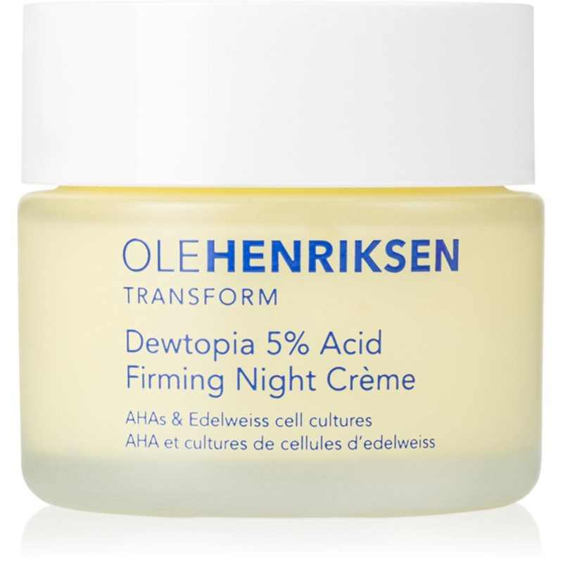 OLEHENRIKSEN Transform Dewtopia 5% Acid Firming Night Crème zpevňující noční krém s AHA kyselinami 50 ml