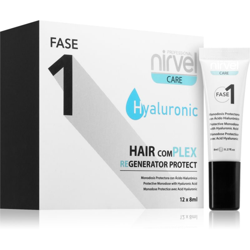 Nirvel Fase 1 ochranná péče pro poškozené vlasy 12x8 ml