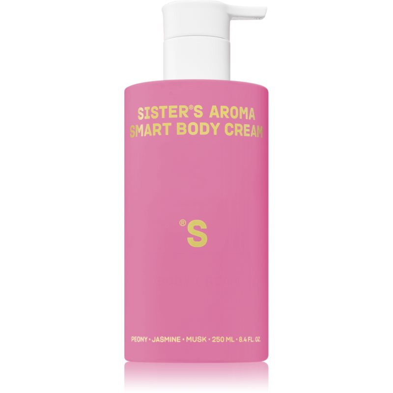 Sister's Aroma Smart Peony hydratační tělový krém 250 ml