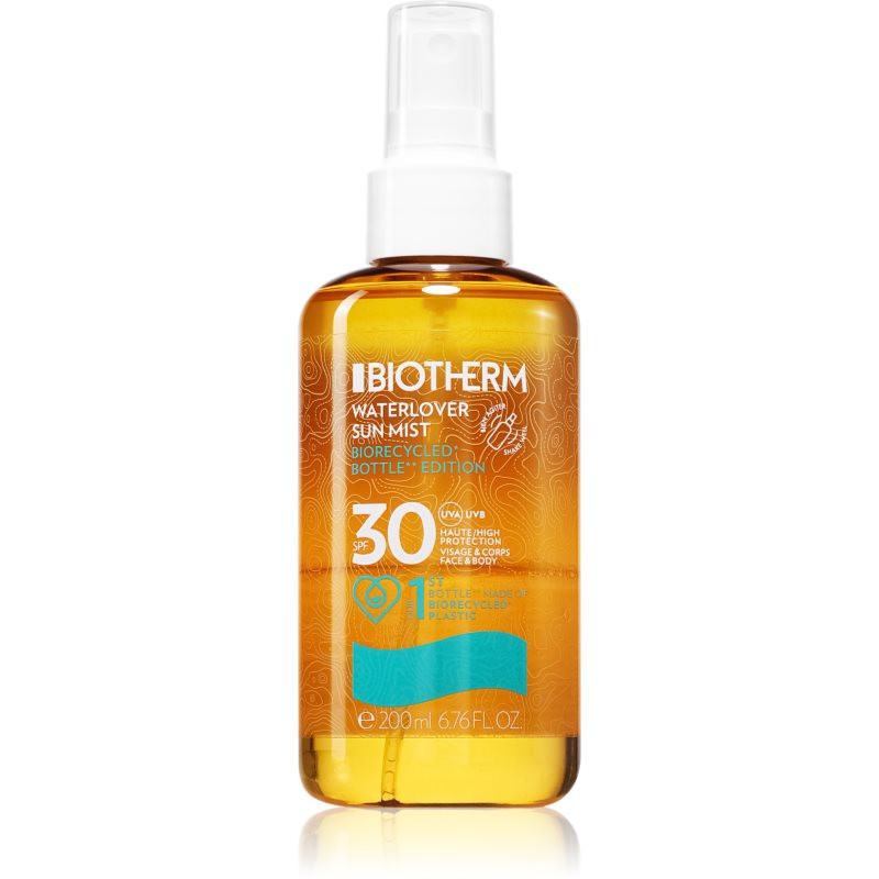 Biotherm Waterlover Sun Mist SPF 30 opalovací mlha ve spreji SPF 30 200 ml