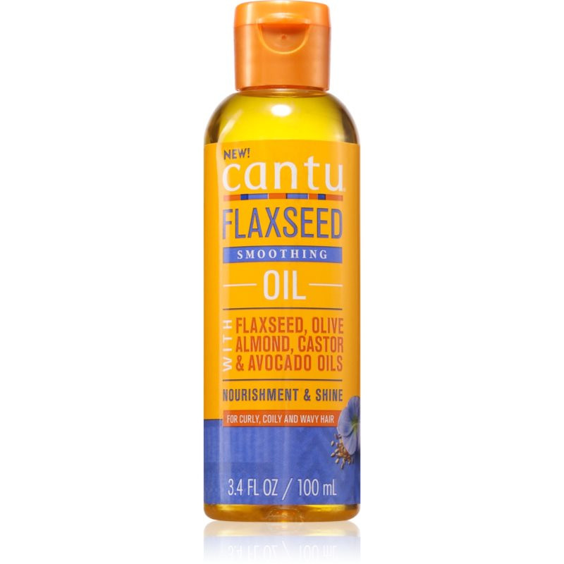 CANTU FlaxSeed Smoothing Oil hydratační a vyživující olej na vlasy 100 ml