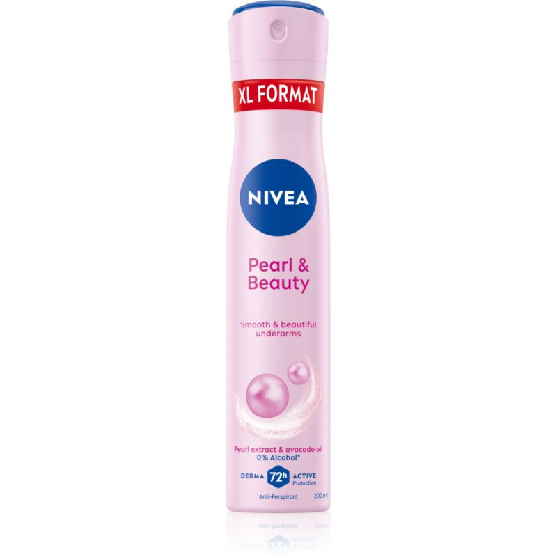 NIVEA Pearl & Beauty antiperspirant ve spreji 72h 200 ml