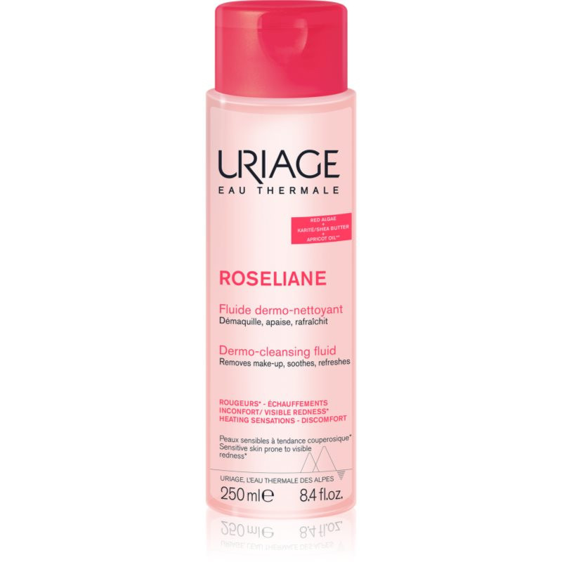Uriage Roséliane Dermo-Cleansing Fluid čisticí fluid pro zklidnění pleti 250 ml