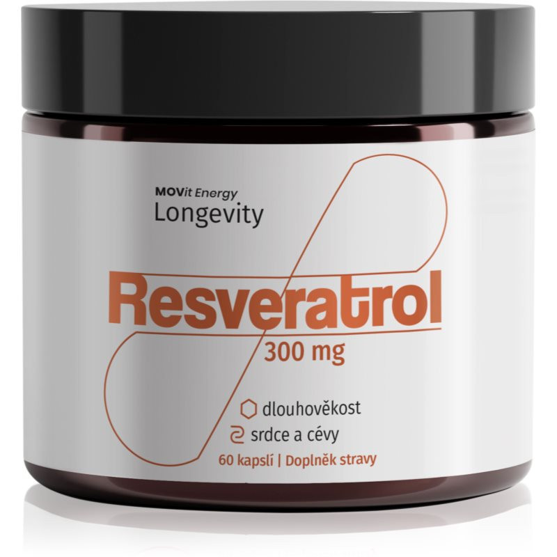 MOVit Longevity RESVERATROL 300mg cps.60