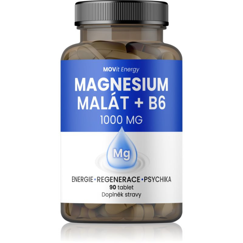 MOVit MAGNESIUM MALATE 1000mg + B6 tbl.90