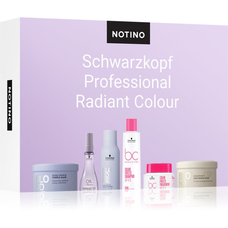 Beauty Discovery Box Notino Schwarzkopf Radiant Colour sada pro ženy 1 ks