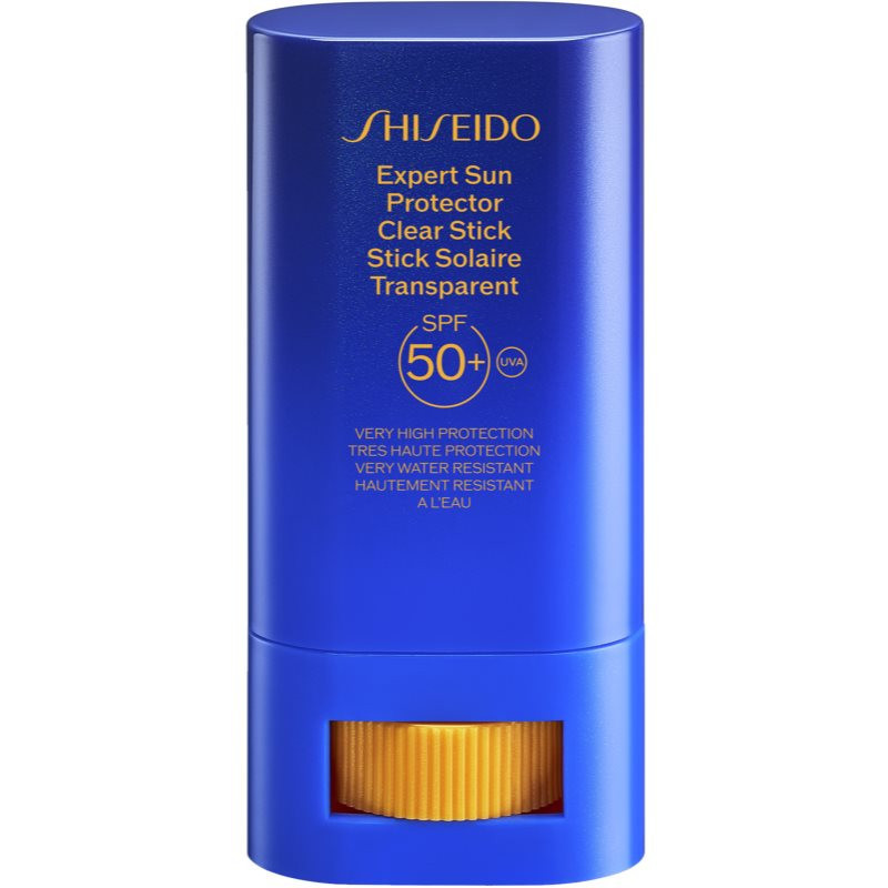 Shiseido Expert Sun Protector Clear Stick SPF 50+ ochranný gel v tyčince SPF 50 20 g