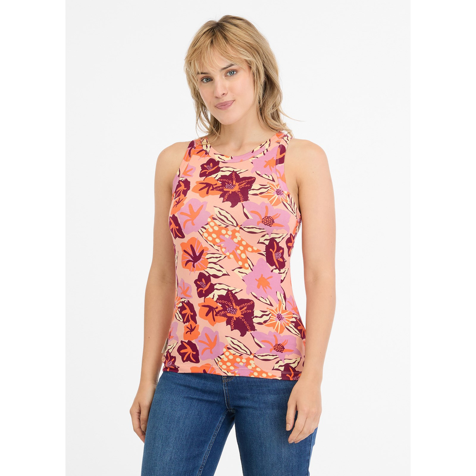 triko RAGWEAR - Julyana Print A Light Peach (4065)