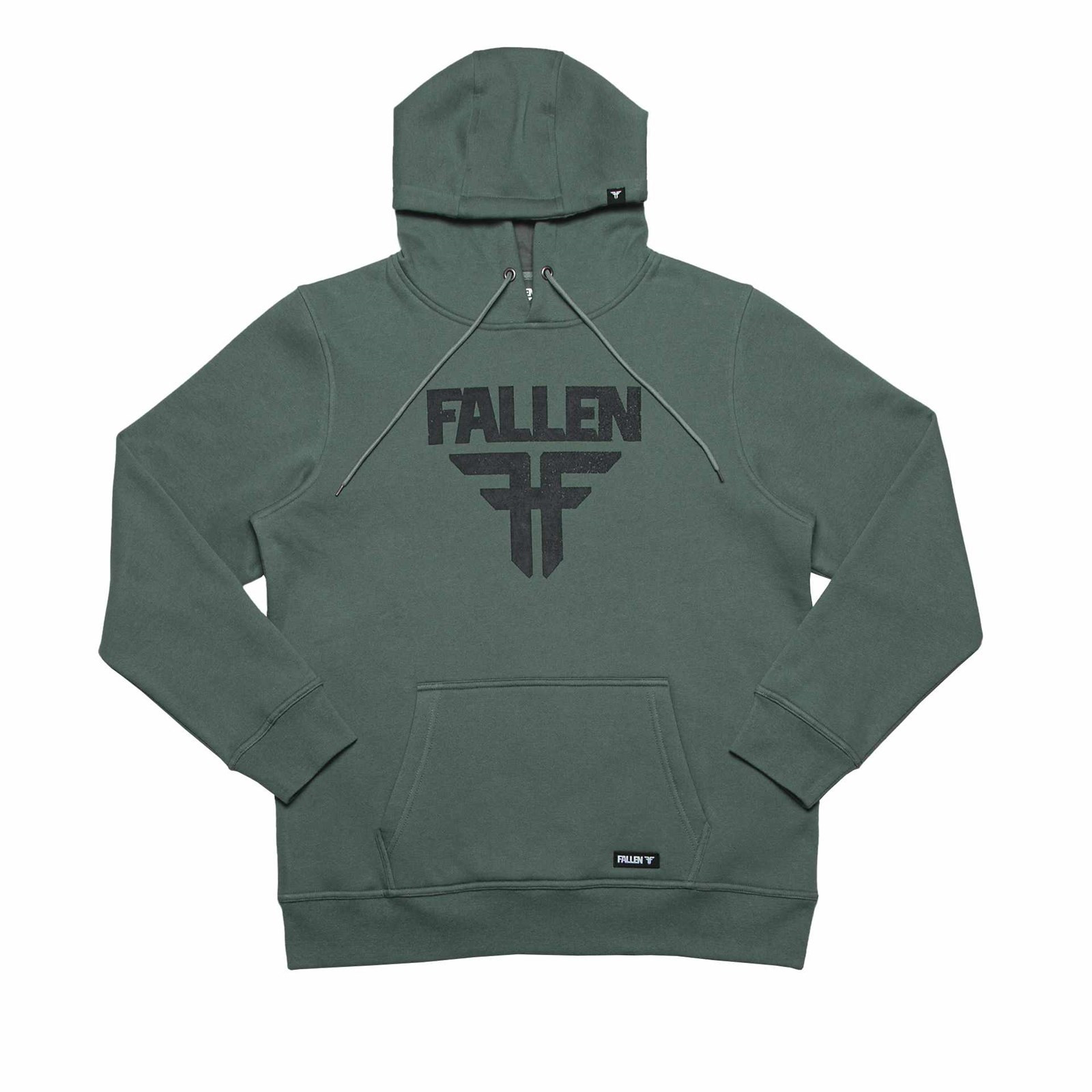 mikina FALLEN - Insignia Hoodie Olive Black (OLIVE BLACK)