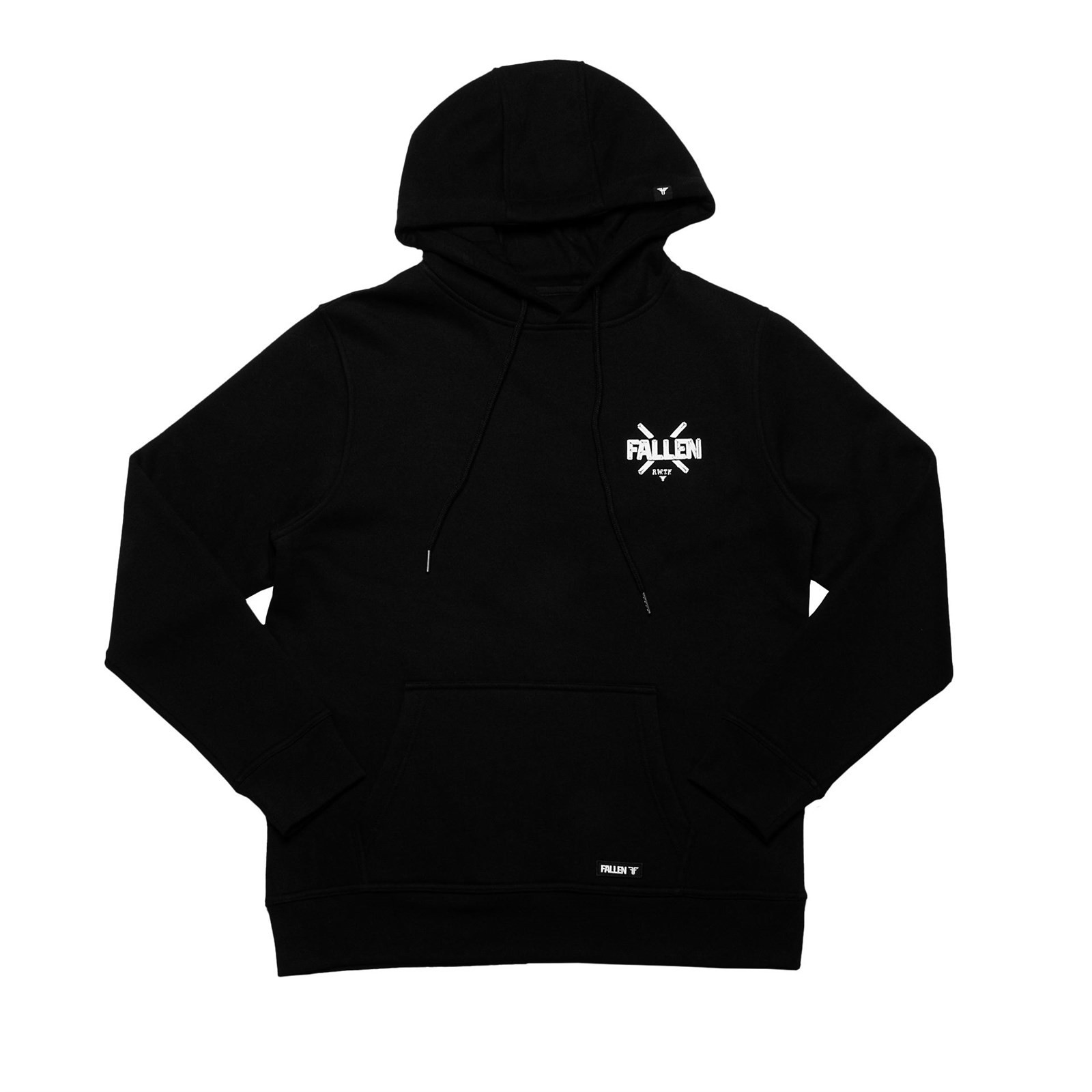 mikina FALLEN - Curb Hoodie Black Hoodie (BLACK HOODIE)