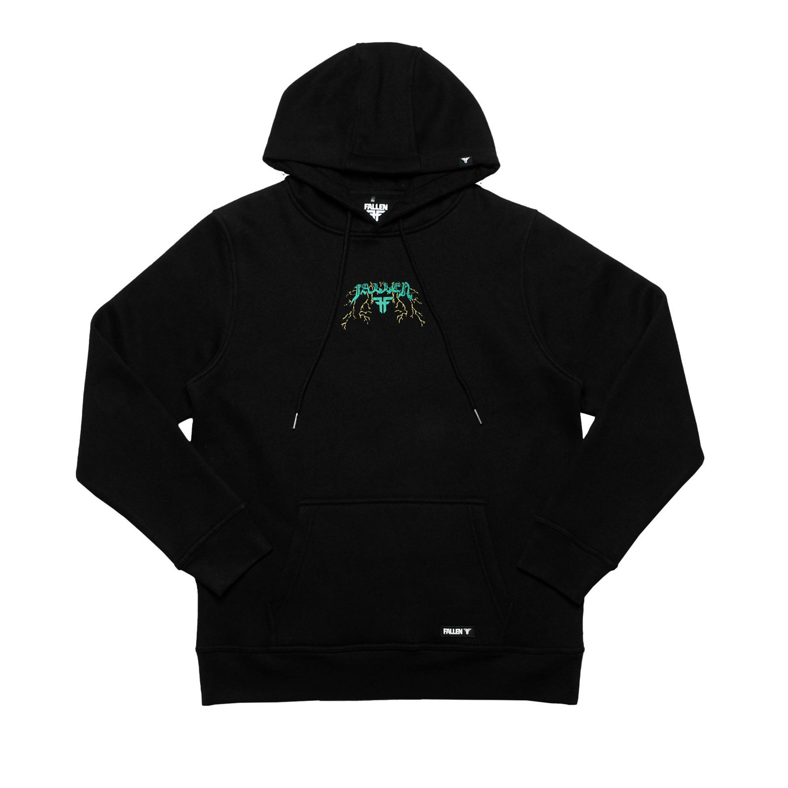 mikina FALLEN - Wizard Hoodie Black Purple (BLACK PURPLE)