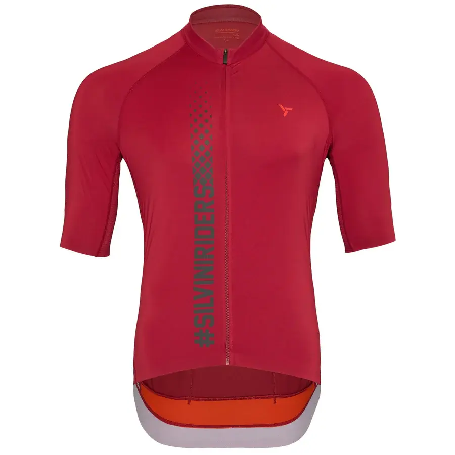 pánský cyklo dres Mazzano, merlot-ruby - S