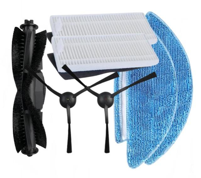 Filtry, kartáče a mopy pro TESLA AI300 Smart Robot a mopy, sada 7ks