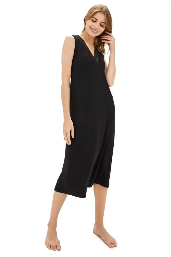 Luisa Moretti Dámská noční bambusová košilka BIANCA