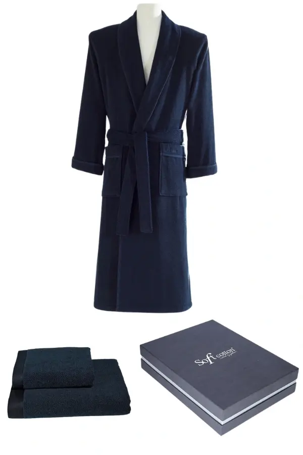 Soft Cotton Dárkové balení županu, ručníku a osušky LORD
