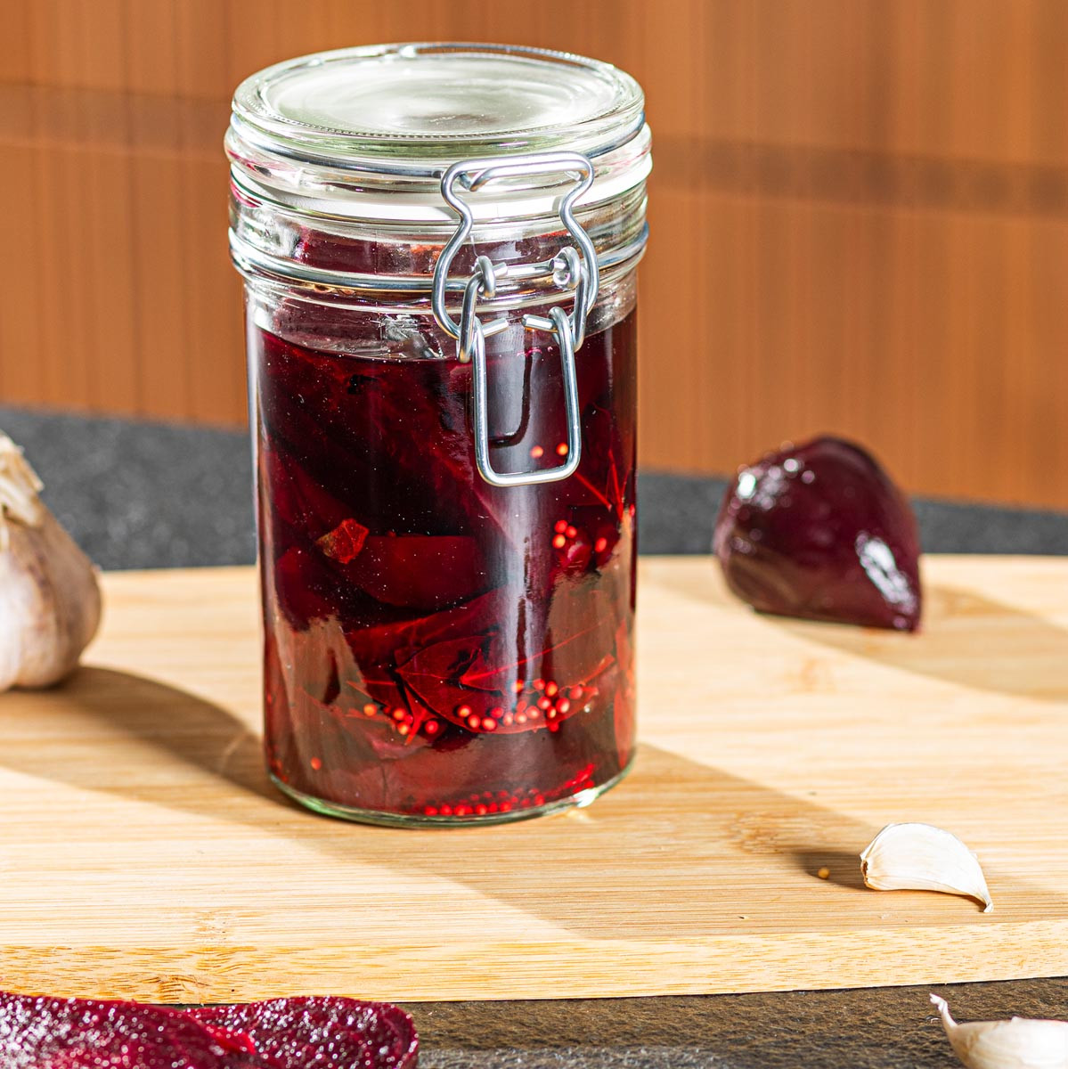 Haushalt international Zavařovací sklenice s patentním uzávěrem, 500 ml