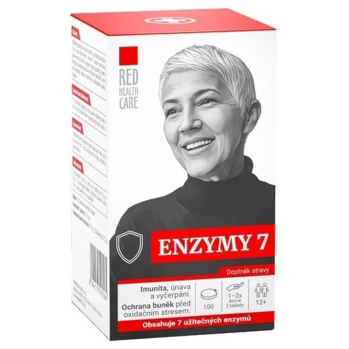 RED HEALTH CARE ENZYMY 7 tbl.100