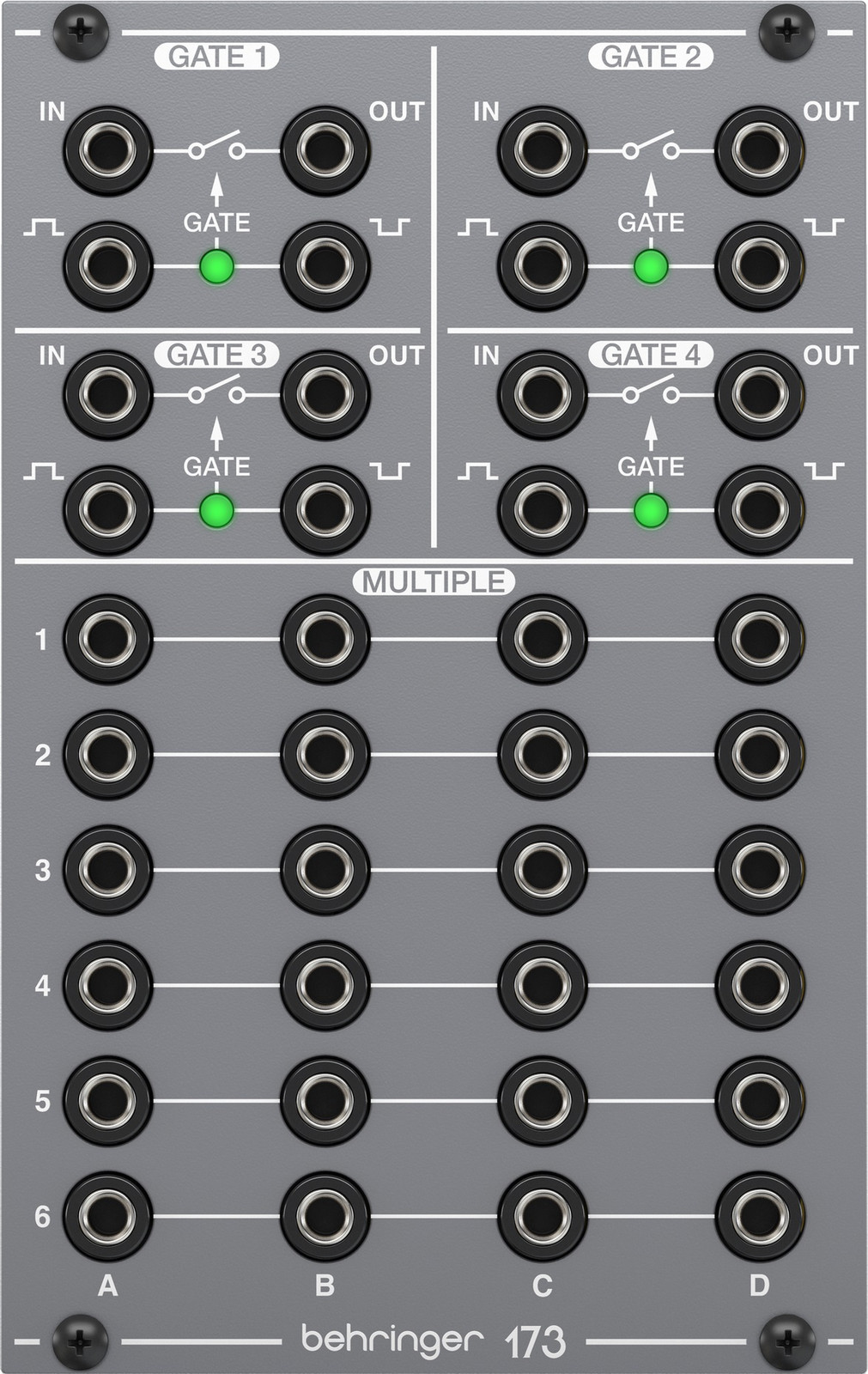 Behringer 173 QUAD GATE/MULTIPLES